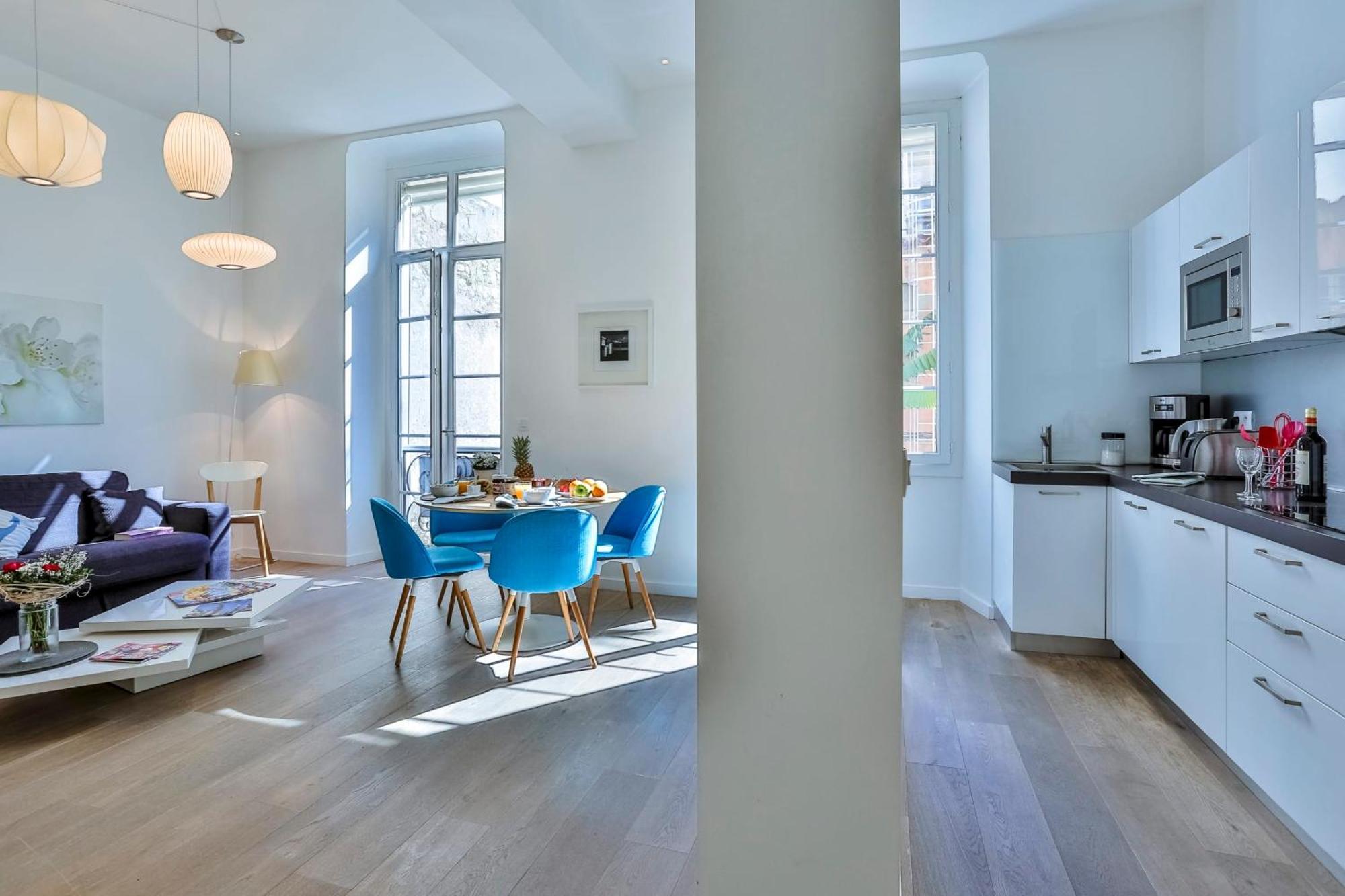 Liberte - Spacious Apartment City Center W Ac Nice Luaran gambar